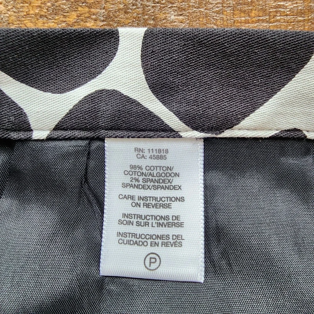 Michael Kors NWT Polka Dot Skirt Size 12 Old Money Minimalist Designer Career